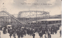1921 CPA EXPOSITION FETE FORAINE FIGUR 8 BAHN INGENIEUR F W SIEBOLD BREMEN - Bremen