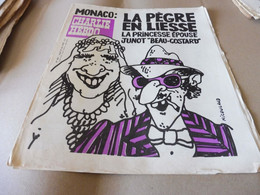 1978 MONACO : La Pègre En Liesse .................Etc  (Charlie Hebdo) - Humor