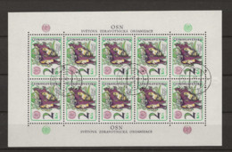 1976 USED  Ceskoslovensko, Mi 2339 Kleinbogen - Used Stamps
