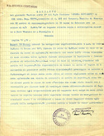 1951  RAPPORT CAPITAINE  CHARGEMENT VAPEUR « Andréa Contarini » De Sibenik & Dubrovnik  à Marseille & Port Vendres - Historische Dokumente