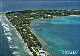 1 AK Tuvalu * Blick Auf Vaiaku Auf Der Insel Fongafale Der Hauptinsel Des Funafuti Atolls Und Hauptstadt Von Tuvalu * - Tuvalu