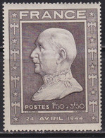 France 1944 Marshal Petain MNH Michel 619 - Neufs