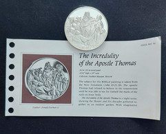 USA 1976 - 2 Oz Silver Medal “Genius Of Rembrandt/The Incredulity Of Apostle Thomas” - Other