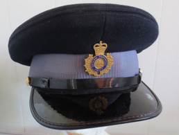 Canada - Képi Police Ancien ( Ontario ) Provincial Police - Stokes - Cap & Régalia - Don Mills - Ontario - T 7 1/2 - Casques & Coiffures