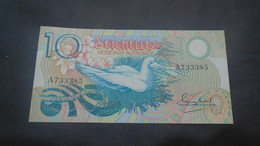 SEYCHELLES ,  P 23 , 10 Rupees , 1979 , UNC , Neuf, - Seychellen