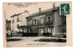 Tournemire , Hotel Et Café De La Gare - Sonstige Gemeinden