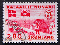 Greenland 1986  Independent Postal Service  MiNr.163   ( Lot 7  )E 2264 - Gebruikt