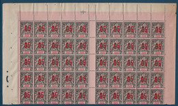 Colonies Groupe Comore Feuille Interpanneau N°24/24Aa**/* Sans Millésime Variétés Espacés,grosse Tete Case 5 10 & 35 TTB - Ongebruikt