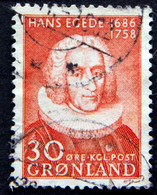 Greenland 1958 Hans Egede Missionær. Minr.42 ( Lot E 2266 ) - Oblitérés