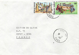 Togo 1982 Lome Sir Rowland Hill Letter Sorting Table King Louis XV Period Market Scene Cover - Rowland Hill