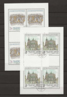 1981 USED  Ceskoslovensko, Mi 2639-40 Kleinbogen - Oblitérés