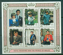 Penrhyn Is 1981 Royal Wedding Charles & Diana MS MUH - Penrhyn