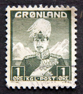 Greenland 1958 CHRISTIAN X  MiNr.1  (O) ( Lot E 2289  ) - Oblitérés