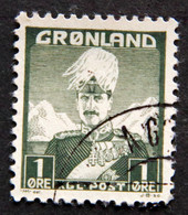 Greenland 1958 CHRISTIAN X  MiNr.1  (O) ( Lot E 2290  ) - Used Stamps