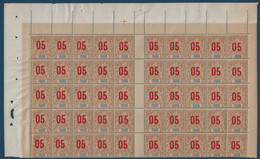 Colonies Groupe Comore Feuille Interpanneau N°25/25Aa**/* Sans Millésime Variétés Espacés,grosse Tete Case 5 10 & 35 TTB - Ongebruikt