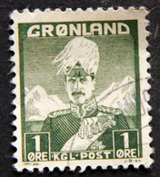 Greenland 1958 CHRISTIAN X  MiNr.1  (O) ( Lot E 2296 ) - Oblitérés