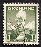 Greenland 1958 CHRISTIAN X  MiNr.1  (O) ( Lot E 2299 ) - Oblitérés