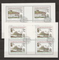 1979 USED  Ceskoslovensko, Mi 2539-40 Kleinbogen - Used Stamps