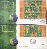 Netherland 2014, Football World Cup In Brasil, 2FDC - 2014 – Brazil