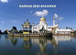 Brunei Bandar Seri Begawan Royal Boat New Postcard - Brunei