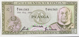 Tonga 1 Pa'anga, P-19c (20.05.1988) - UNC - Tonga