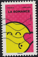 France 2022 Oblitéré Used Prenez Le Temps De Sourire Smiley La Romance - Used Stamps