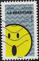 France 2022 Oblitéré Used Prenez Le Temps De Sourire Smiley La Béatitude - Used Stamps
