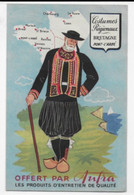 29- Costumes Régionaux - BRETAGNE - Pont-l'Abbé - Collection N° 10 Offert Par AUFRA Les Produits D'entretien De Qualité - Pont L'Abbe