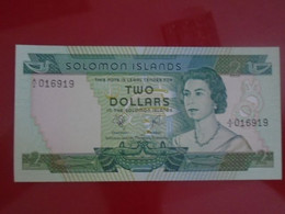 SOLOMON , P 5 ,  2 Dollar , ND 1977  ,  UNC Neuf - Solomon Islands