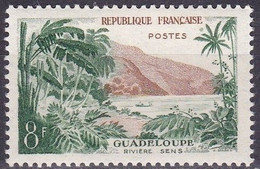 FR7200 - FRANCE – 1957 – GUADELOUPE - VARIETY - Y&T # 1125e MNH 10 € - Unused Stamps