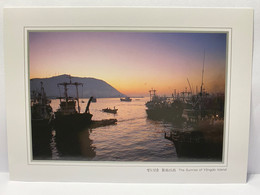 Sunrise Of Yongdo Island, Pusan, South Korea Postcard - Corée Du Sud