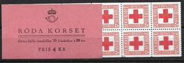 Suède 1945 Carnet C312 Neuf Croix Rouge - 1904-50