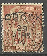 OBOCK N° 18 OBL Bon Centrage - Used Stamps