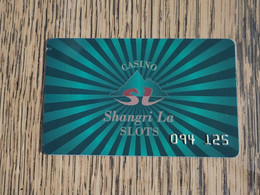 Georgia-casino Shangri La-SLOTS(tibilist)-(094-125)-(out Side Number-282230)-used Card+1card,prepiad Free - Casinokarten