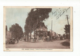 0579.   GUERET   -   Routes De Moulins Et D'Aubusson - Guéret