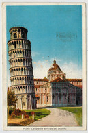 C.P.  PICCOLA   PISA    CAMPANILE   A  TERGO  DEL  DUOMO      2 SCAN        (VIAGGIATA) - Pisa