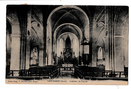 CPA-10/VAUCHASSIS  INTERIEUR DE L EGLISE PEU CONNUE CIRCULEE 1931/BE - Sonstige & Ohne Zuordnung