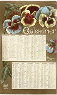 CALENDRIER 1917 Avec Tous Les Prénoms De L'année - Carte Souvenir - Ecrite 03/01/1917 - R/V - Prénoms