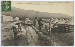 Signes ( Le Lavoir à Chibron) TTB "pas Courante" - ** Belle Cpa De 1916** - Signes