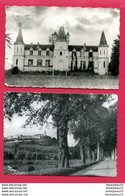 LOT DE 2 CPSM (Ref : AA477) 25- 29. TOURNON D'AGENAIS (47 LOT & GARONNE) Château De Foulou - Vue Générale - Tournon D'Agenais