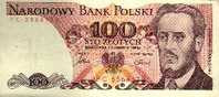 POLEN 100 Zlotych UNC - Poland