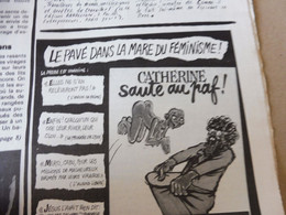 1978 Le Pavé Dans La Mare Du Féminisme  ..........Etc  (Charlie Hebdo) - Humour