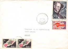 DAHOMEY - LETTER 1966 LOME > KIGALI/RWANDA / ZL382 - Bénin – Dahomey (1960-...)