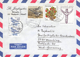 ICELAND - AIRMAIL 1987 > WESSELING/DE / ZL388 - Luftpost