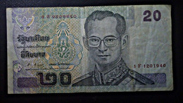 A4 THAILANDE  BILLETS DU MONDE WORLD BANKNOTES  20 Baht - Thailand