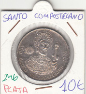 CRM0246 MEDALLA PLATA SANTO COMPOSTELANO 10 - Altri & Non Classificati