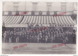 WW1 12 ème Congrès Fédéral Fédération Nationale Cheminots Anciens Combattants Chemin De Fer Photo Carabin Strasbourg - 1914-18