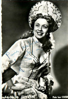 Jackie RYON * Carte Photo Dédicacée Dédicacé Autographe Signature * Artiste Théâtre Cinéma Opéra - Entertainers