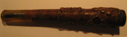 Fume Cigarettes Bois Sculpté. Inscription Souvenir. - Cigarette Holders