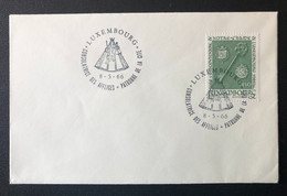 LUXEMBOURG, Uncirculated Cover, « Consolatrice Des Affligés Patronne De La Cité », « Commemorative Postmark », 1966 - Lettres & Documents